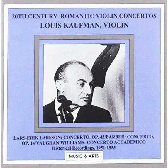 Kaufman - 20th Century Romantic Violin - Music & Performance - CD