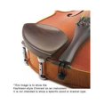 Kaufman 3/44/4 Violin Chinrest Boxwood With Hill Bracket