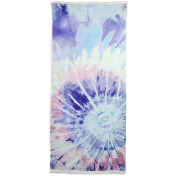 Kaufman - 30X70 TIE-DYE MULTICOLOR PRINTED BEACH TOWEL