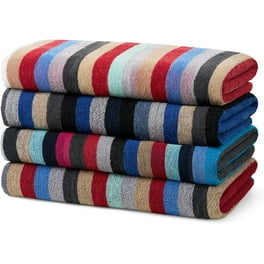 Candy stripe towels sale