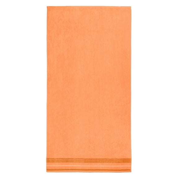 Kaufman Extra-Large Velour Beach Towel-Pool Towel Solid Color 35x70 PEACH