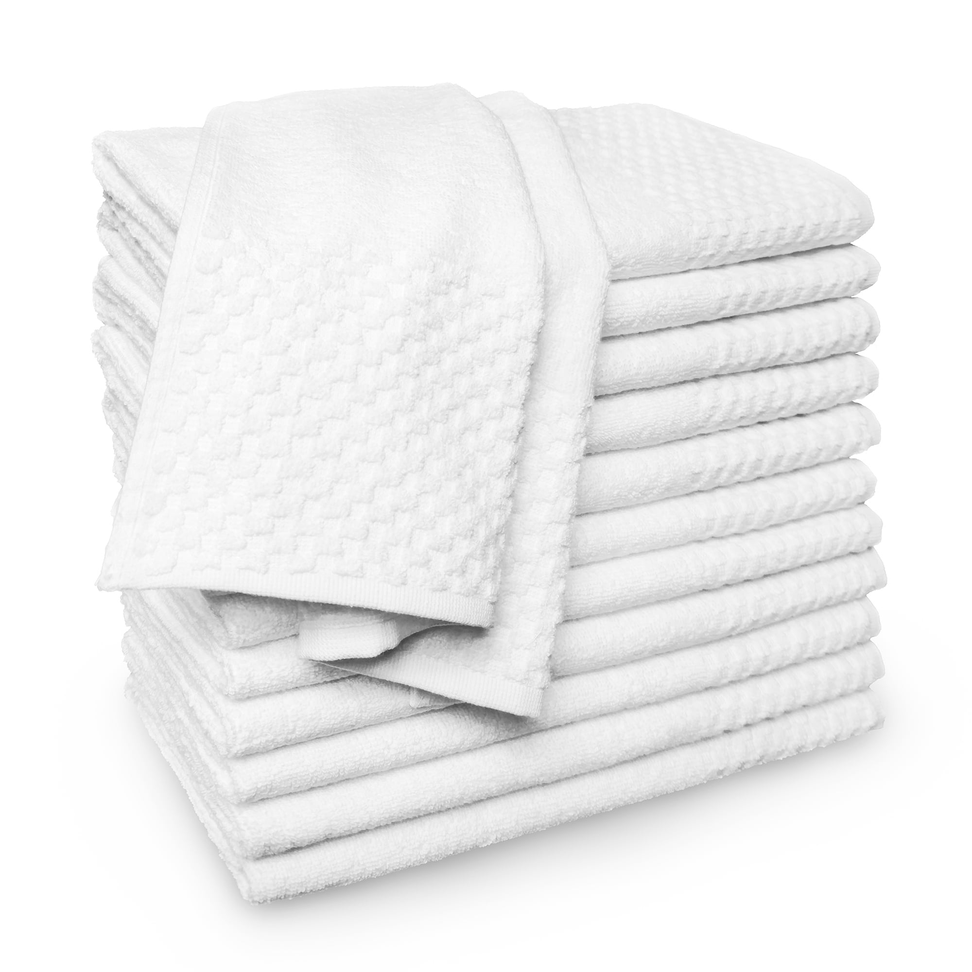 Cheap Small Hand Towels Cream 30 x 85cm Budget Quality 100% Cotton Set of 12