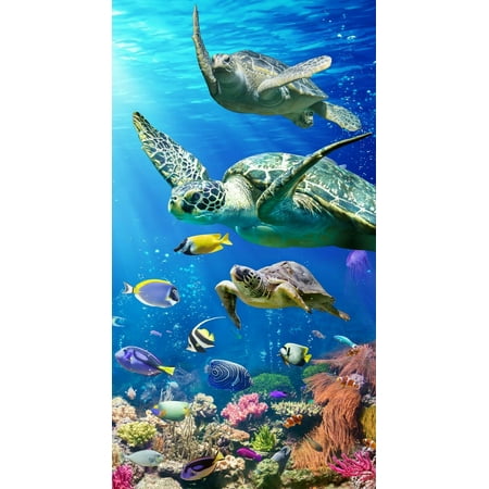 Kaufman Turtle Beach Towel and Pool Towel 30 x 60
