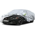 thumbnail image 1 of Kaugung 6 Layers Car Cover Custom Fit Jaguar XF (2007-2023), Waterproof All Weather for Automobiles, Sun Rain Dust Snow Protection. (Ships from US Warehouse, Arrive Within 3-7 Days), 1 of 6
