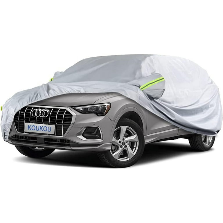 Kaugung SUV Car Cover Custom Fit Audi Q3 2012-2023, Waterproof All Weather  for Automobiles, Sun Rain Dust Snow Protection. (Ships from US Warehouse,  Arrive Within 3-7 Days) 