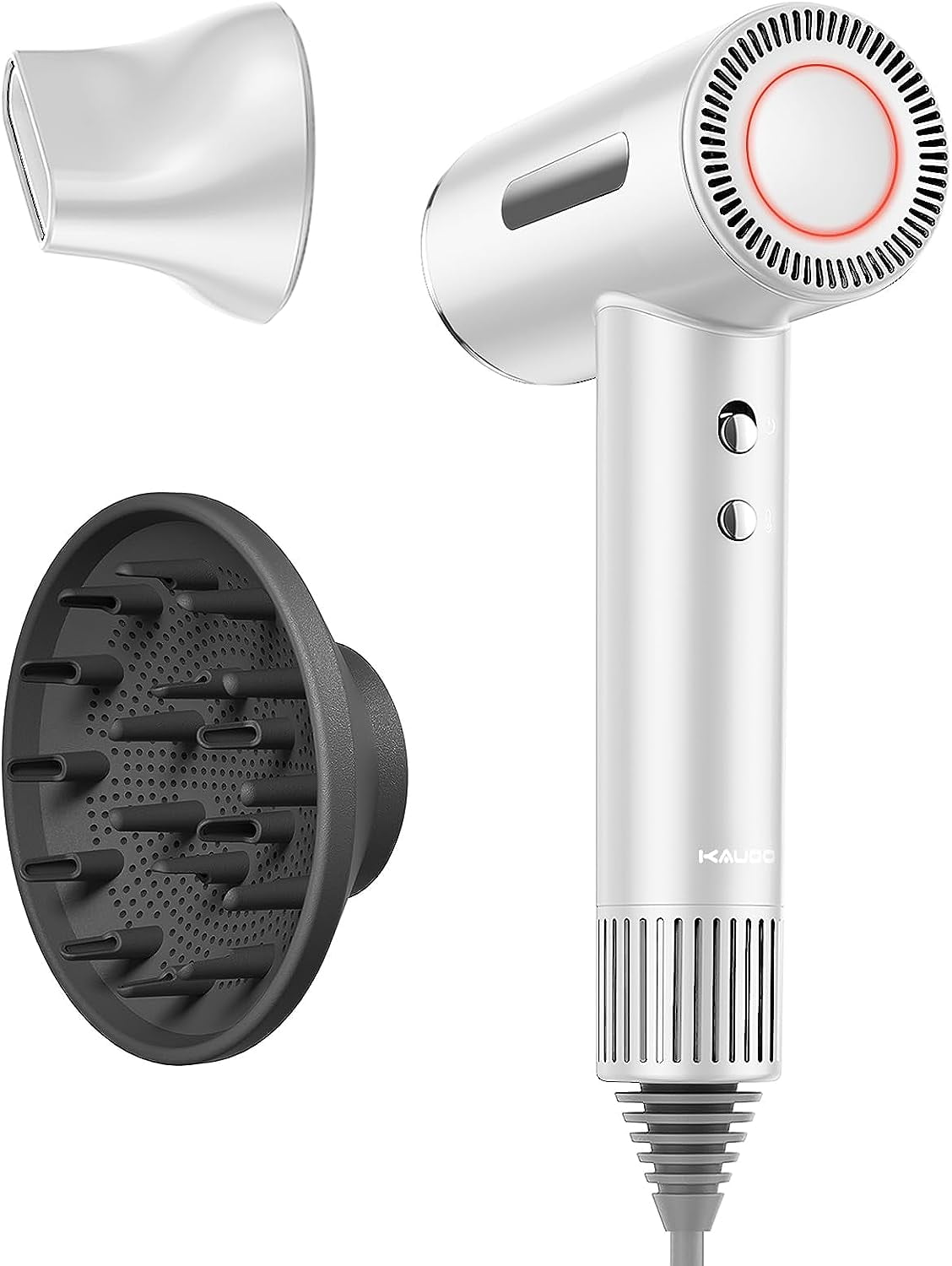 Kauoo Hair Dryer High Speed Blow Dryer With Diffuser 110 000 Rpm Brushless Motor Ionic Hair Kauoo Hair Dryer High Speed Blow Dryer With Diffuser 110 000 Rpm Brushless Motor Ionic Hair