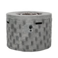 thumbnail image 1 of Kaur Outdoor Lightweight Concrete Circular Fire Pit, Gray, 1 of 11