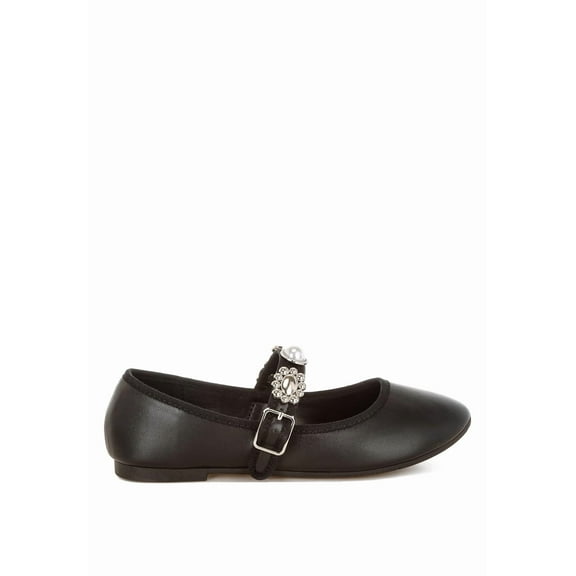 London Rag Kavana Charms Embellished Womens Flat Mary Janes