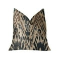 thumbnail image 1 of Kaveh Green, Beige & Brown Luxury Throw Pillow, 24 x 24 in., 1 of 1