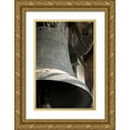 thumbnail image 1 of Kaveney, Wendy 11x14 Gold Ornate Wood Framed with Double Matting Museum Art Print Titled - Italy, Venice Campanile bell with Latin, 1 of 4