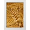 thumbnail image 1 of Kaveney, Wendy 13x18 White Modern Wood Framed Museum Art Print Titled - New Zealand, Rotorua Maori wood carving patterns, 1 of 4