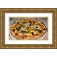 thumbnail image 1 of Kaveney, Wendy 14x10 Gold Ornate Wood Framed with Double Matting Museum Art Print Titled - Italy, Camogli Neopolitan pizza with vegetables, 1 of 4