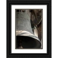 thumbnail image 1 of Kaveney, Wendy 17x24 Black Ornate Wood Framed with Double Matting Museum Art Print Titled - Italy, Venice Campanile bell with Latin, 1 of 4