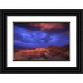 thumbnail image 1 of Kaveney, Wendy 18x13 Black Ornate Wood Framed with Double Matting Museum Art Print Titled - CA, Death Valley NP Sunrise at Zabriskie Point, 1 of 4