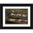 thumbnail image 1 of Kaveney, Wendy 18x13 Black Ornate Wood Framed with Double Matting Museum Art Print Titled - Italy, Venice Display case filled with pastries, 1 of 4