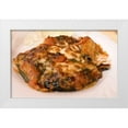 thumbnail image 1 of Kaveney, Wendy 18x13 White Modern Wood Framed Museum Art Print Titled - Italy, Positano Plate of eggplant parmesan, 1 of 4