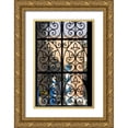 thumbnail image 1 of Kaveney, Wendy 23x32 Gold Ornate Wood Framed with Double Matting Museum Art Print Titled - Italy, Venice Decorative iron gates, 1 of 4