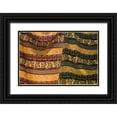 thumbnail image 1 of Kaveney, Wendy 24x17 Black Ornate Wood Framed with Double Matting Museum Art Print Titled - Fiji, Yasawa Islands Fabrics with native prints, 1 of 4