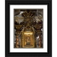 thumbnail image 1 of Kaveney, Wendy 25x32 Black Ornate Wood Framed with Double Matting Museum Art Print Titled - Italy, Parma Church of Mary of the Fence, 1 of 4