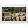thumbnail image 1 of Kaveney, Wendy 32x21 White Modern Wood Framed Museum Art Print Titled - TN, Great Smoky Mts Little Greenbrier School, 1 of 4
