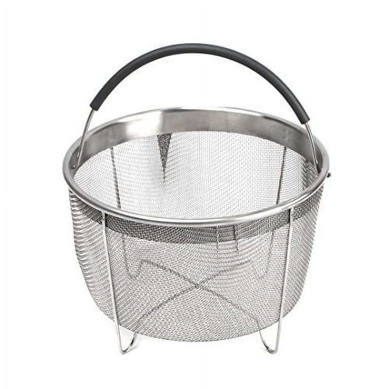 Instant Pot Silver Stainless Steel Mesh Steamer Basket