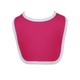 thumbnail image 1 of Kavio Unisex Infants Bib Hot Pink/White ONE Size, 1 of 4