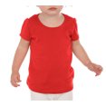 thumbnail image 1 of Kavio I1P0543 Infants Scoop Neck Puff Sleeve-Red-18M, 1 of 4