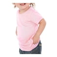 thumbnail image 1 of Kavio IJC0432 Infants Crew Neck Short Sleeve Tee-Baby Pink-18M, 1 of 4