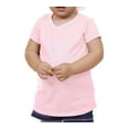 thumbnail image 1 of Kavio! Unisex Infants V Neck Short Sleeve Baby Pink 18M, 1 of 4