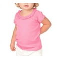 thumbnail image 1 of Kavio Infants Sunflower Short Sleeve Top I1C0558 - Bubblegum Pink - 24 Months, 1 of 1