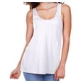 thumbnail image 1 of Kavio Junior Slub Jersey Scoop Neck Flowy Tank, 1 of 2
