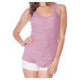 thumbnail image 1 of Kavio! Junior Snow Jersey Deep Scoop Neck Racer Back Tank Silicon Wash Dusty Rose S, 1 of 2