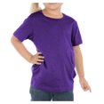 thumbnail image 1 of Kavio! Toddlers Crew Neck Short Sleeve Tee Jersey (Same TJC0440) Ht. Purple 2T, 1 of 2