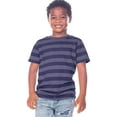 thumbnail image 1 of Kavio Toddlers Striped Jersey Crew Neck Short Sleeve Tee, 1 of 2