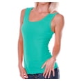 thumbnail image 1 of Kavio Women Double Rolling Raw Edge Tank - W2C0350, 1 of 2