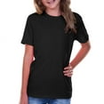 thumbnail image 1 of Kavio! Youth Crew Neck Short Sleeve Tee Jersey CVC.(Replaces 0263) Black XS, 1 of 2