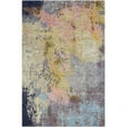 thumbnail image 1 of Kavita KVT-2320 8'10" x 12' Rug Black/Taupe/Yellow/Blue, 1 of 7