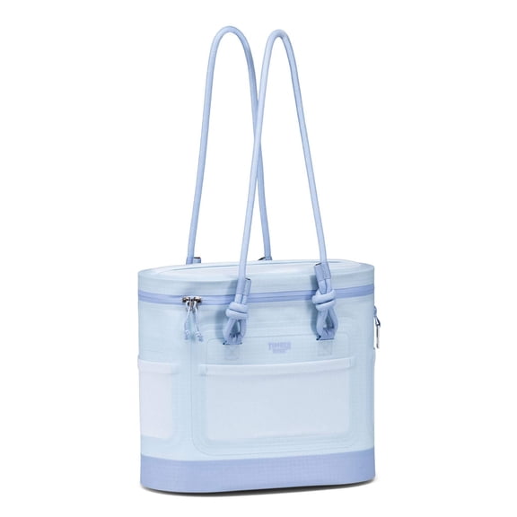 Timber Ridge KAVOâ„¢ 18-Can Soft Cooler Bag, Insulated Welded Cooler with Waterproof Material & Leak-Resistant Lining, Portable, Coastal Mist