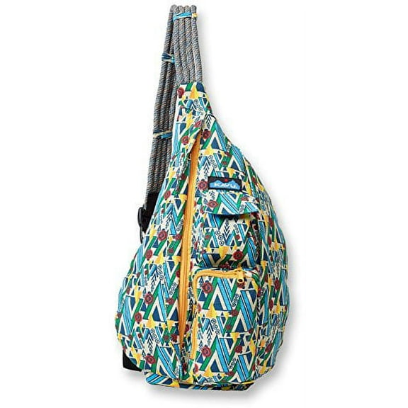 Kavu by Kavu Unisex Adjustable Rope Bag, Woodland Art, 12oz Cotton Canvas, Messenger Bag