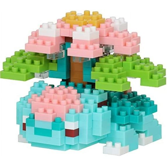 Kawada Nanoblock Pokemon Series Mega Venusaur Micro-Sized Building ...