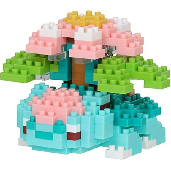 Kawada Nanoblock Pokemon Series Mega Venusaur Micro-Sized Building Block Set