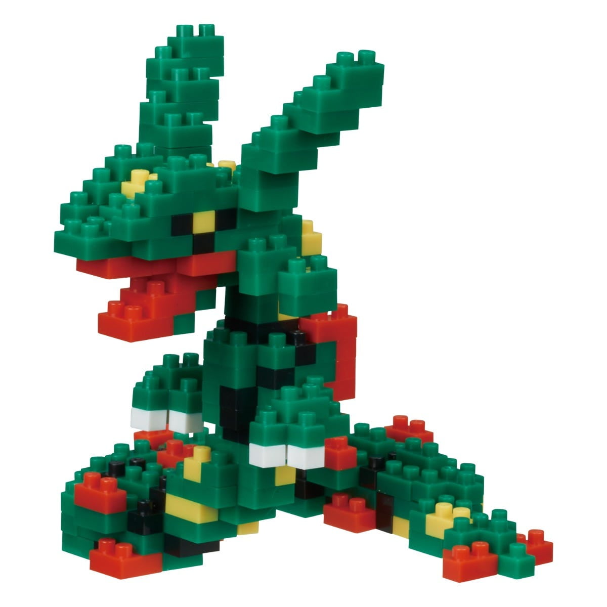 Kawada Nanoblock Pokemon Series Rayquaza Micro-Sized Building Block Set ...