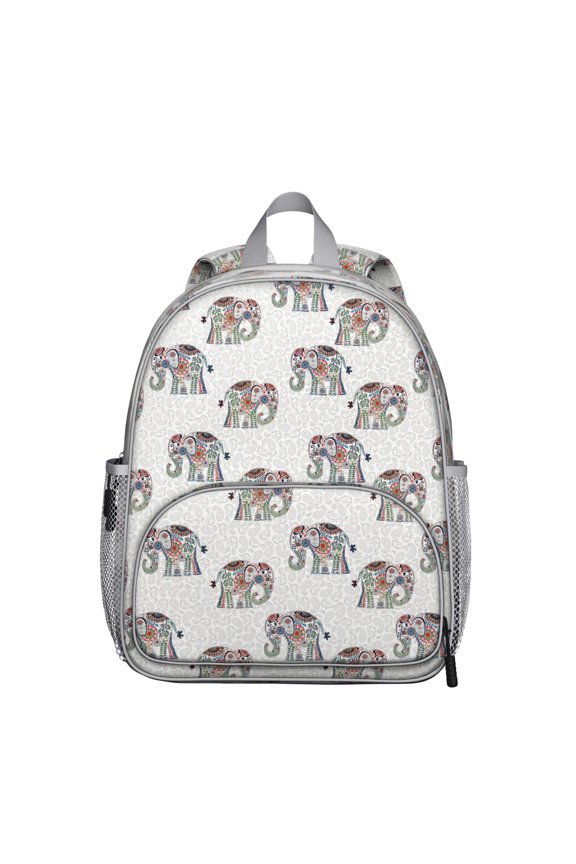 Kawaii Alpaca Pattern Waterproof Student Daypack - Ergonomic Durable Backpack with Breathable Padded Straps for Teens