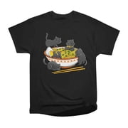 Kawaii Anime Cat Japanese Ramen Noodles T-Shirt Tee Gift For Him Merch For Her Apparel For
