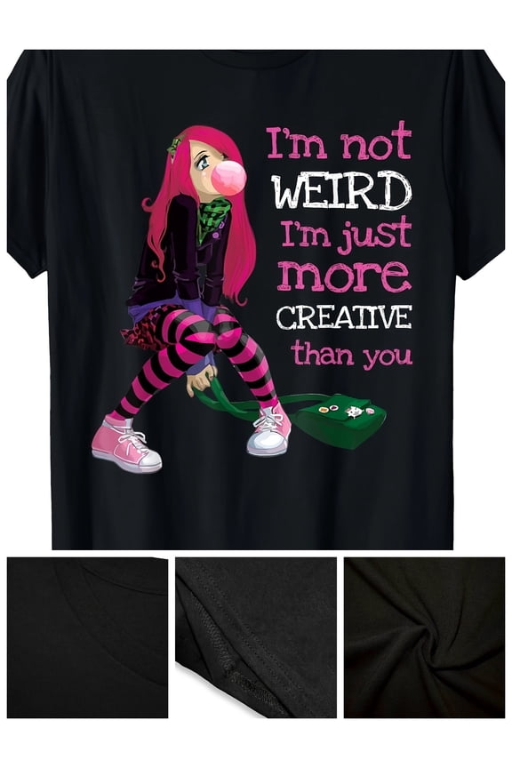 Kawaii Anime Girl Kawaii Clothes Anime Clothing Goth Girl T-Shirt220g