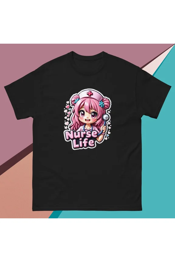 Kawaii Anime Nurse Girl A - Unisex Short Sleeve T-Shirt | eBay