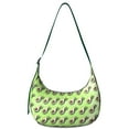 thumbnail image 1 of Kawaii Avocado Lover Print Hobo Purse for Women, Green Fresh Fruit Crossbody Tote, Lightweight Water-Resistant Shoulder Bag with Artistic Illustration Design, 1 of 4