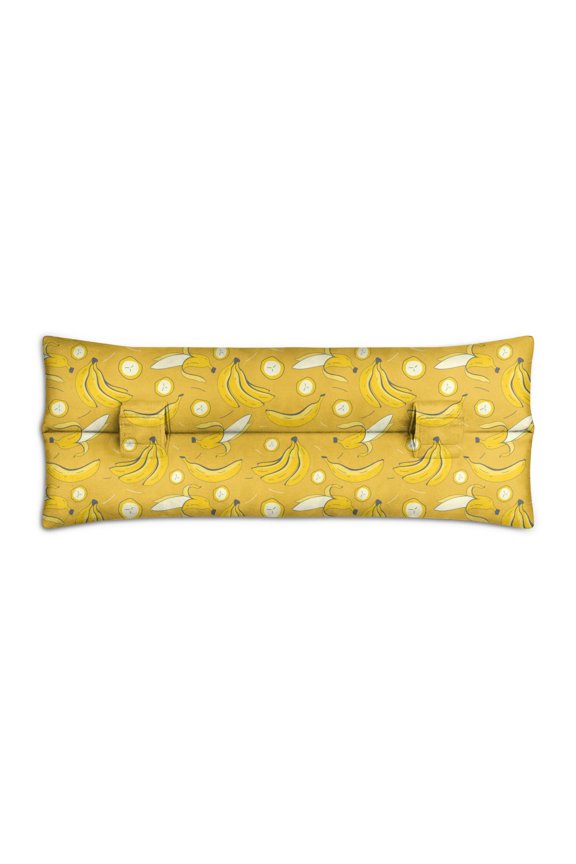 Kawaii Banana Slice Seatbelt Pillow Adorable Design for Post-Op Support (Lightweight & Portable)