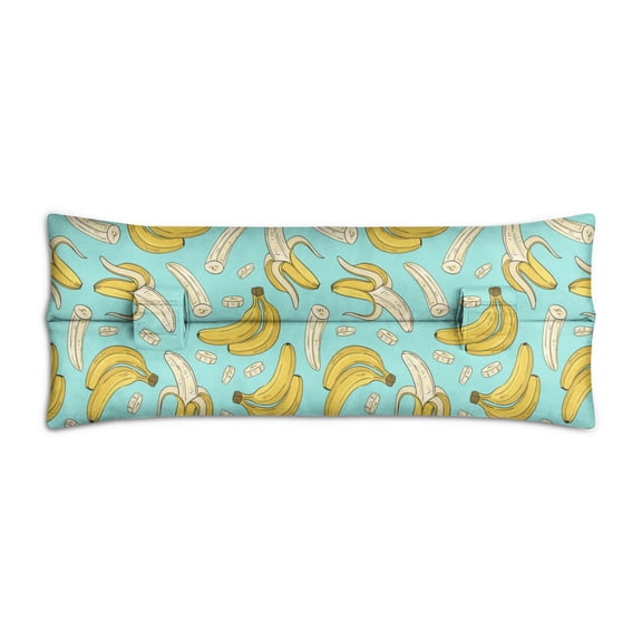 Kawaii Banana Slice Seatbelt Pillow Adorable Design for Post-Op Support (Lightweight & Portable)