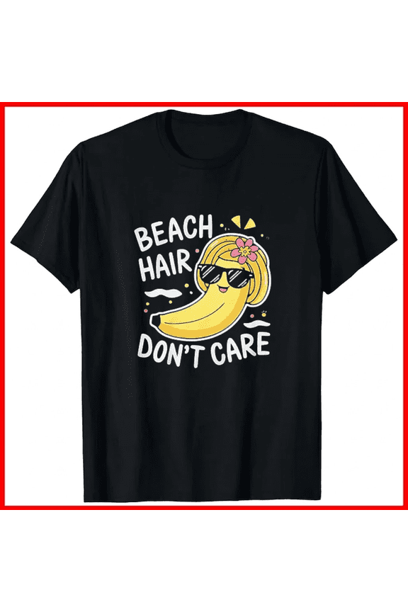 Kawaii Banana Tropical Fruit Cute Anime Aesthetic Apparel Unisex T-shirt, S-5XL